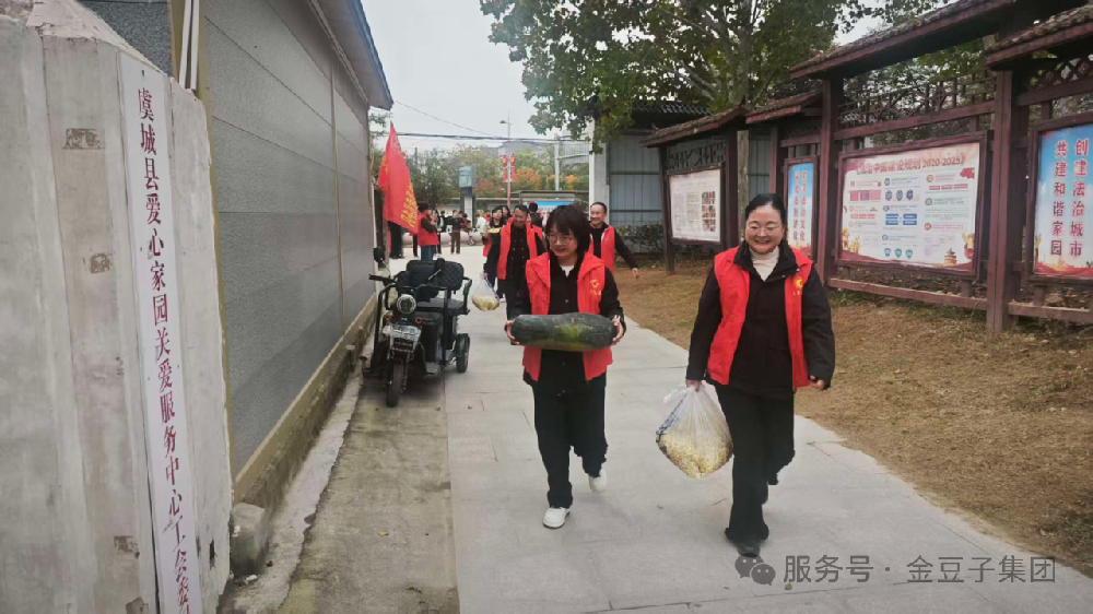 暖冬行动开启|金豆子重阳关爱虞城环卫工人，长期免费供应豆芽